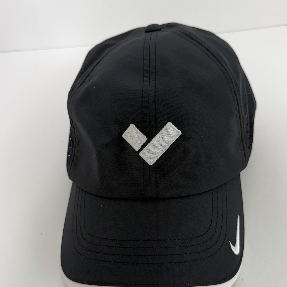 Nike Heritage86 Unstructured Dri-FIT Black Adjustable Golf Baseball Hat Cap